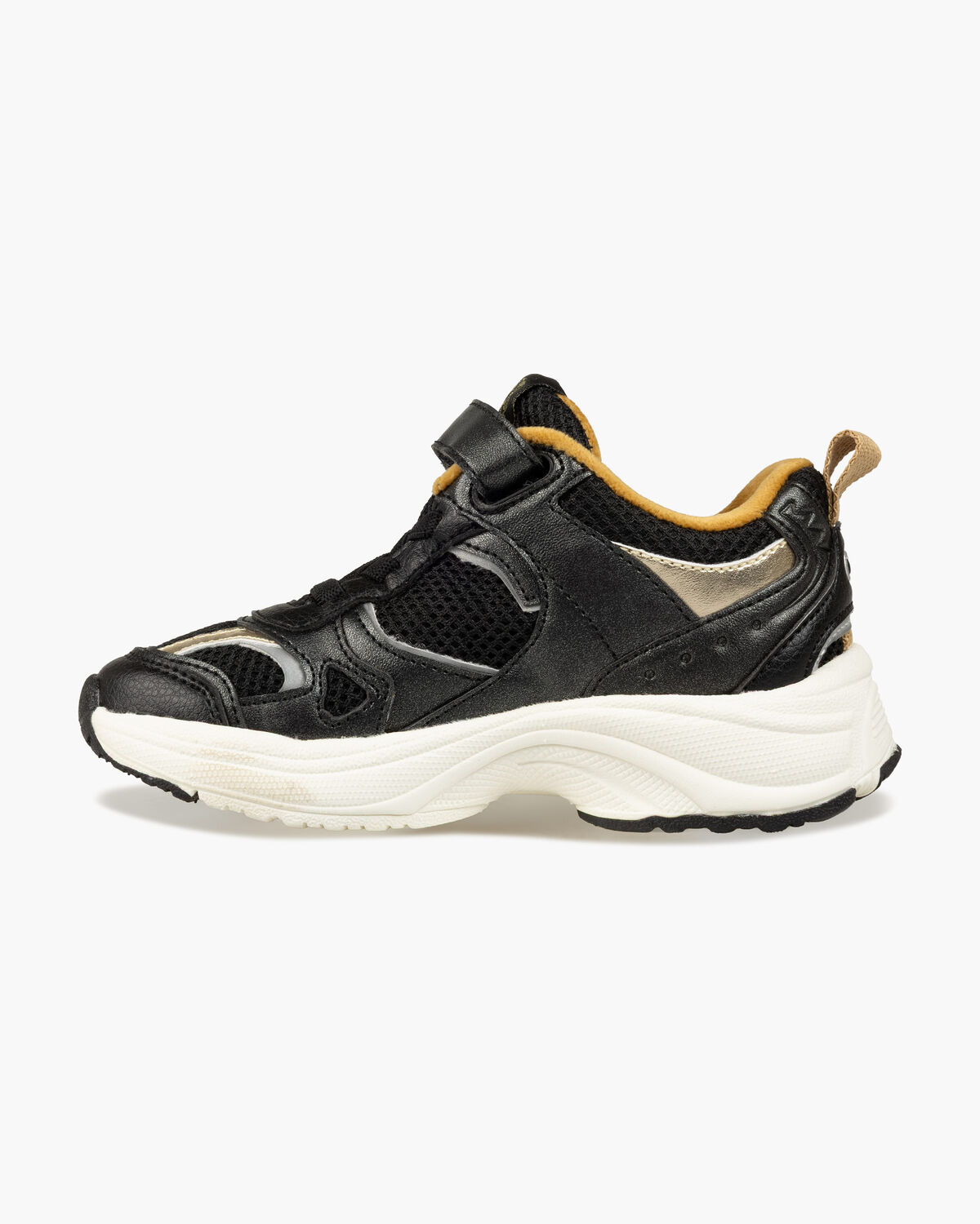 Marti Velcro, Black/Gold, hi-res